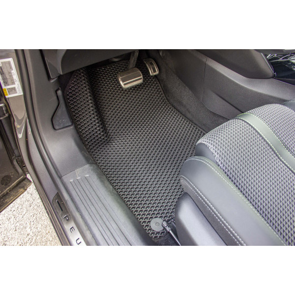 Фото - EVA коврики в салон авто передние EVAtech для 2008 Peugeot 2019 2 поколение SUV EU PT12767AE2AV2SBB