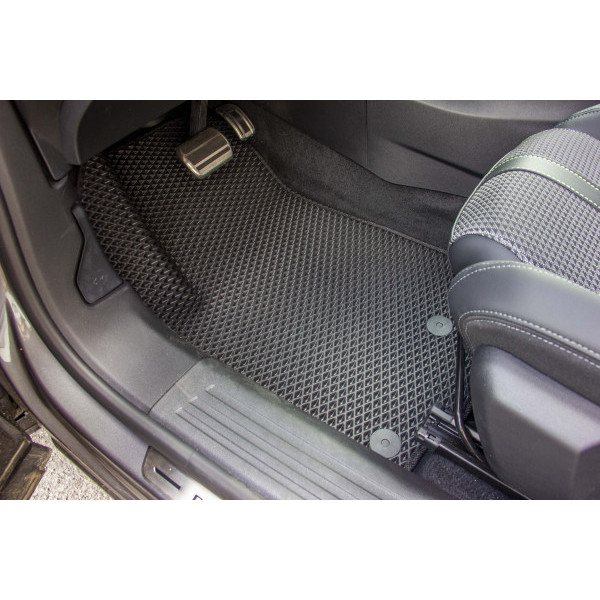 Фото - EVA коврики в салон авто передние EVAtech для 2008 Peugeot 2019 2 поколение SUV EU PT12767AE2AV2SBB