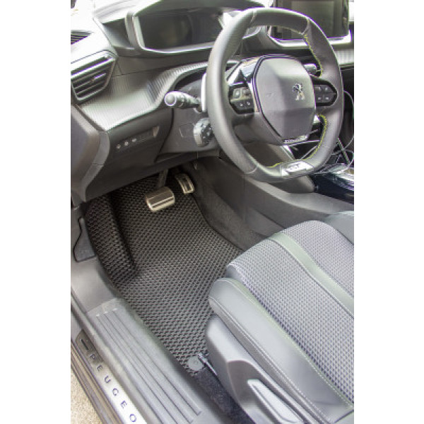 Фото - EVA коврики в салон авто передние EVAtech для 2008 Peugeot 2019 2 поколение SUV EU PT12767AE2AV2SBB