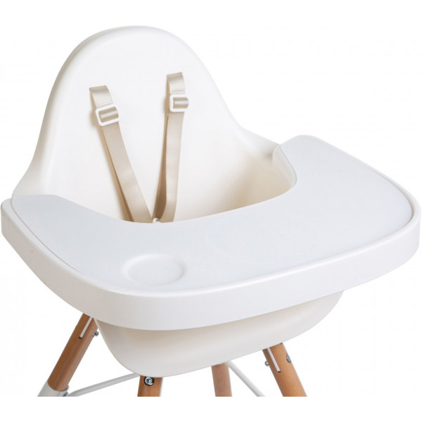 Фото - Поднос к стульчику для кормления Childhome Evolu White (CHEVOTSAW)