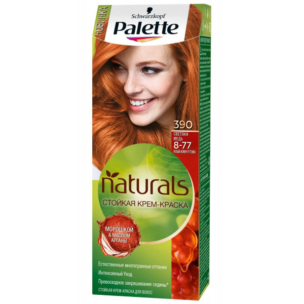 Фото - Краска для волос Schwarzkopf Prof. Palette Naturals 390 8-77 Светлая медь (3838824124582)
