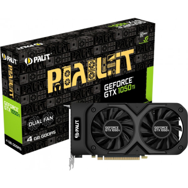 Фото - Видеокарта Palit nVidia GeForce GTX 1050 Ti Dual 4GB GDDR5 128bit (NE5105T018G1-1071D)