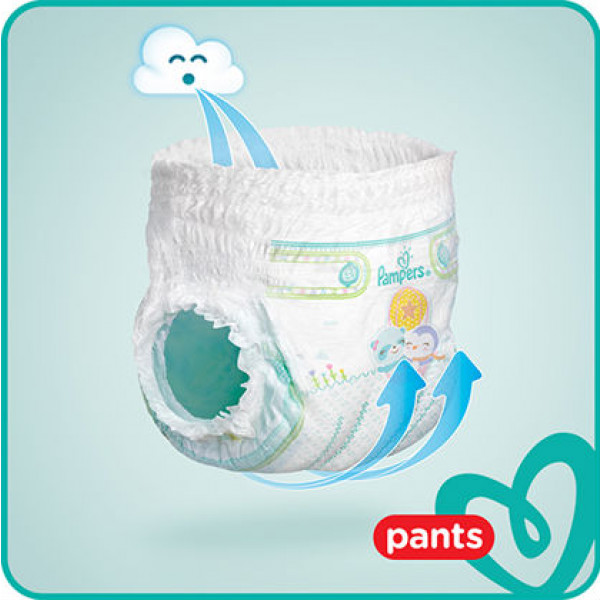Фото - Одноразовые подгузники-трусики Pampers Pants Размер 5 Junior (12-17 кг), 96 шт. (81666217)