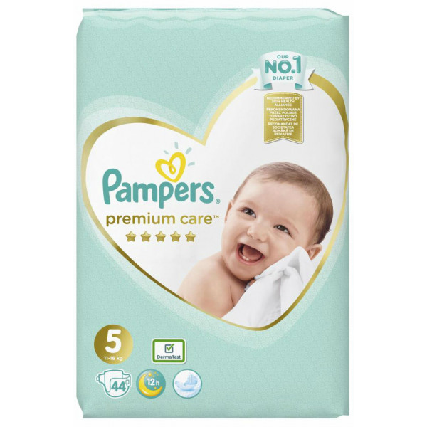 Фото - Одноразовые подгузники Pampers Premium 5 44 шт. (4015400278870)