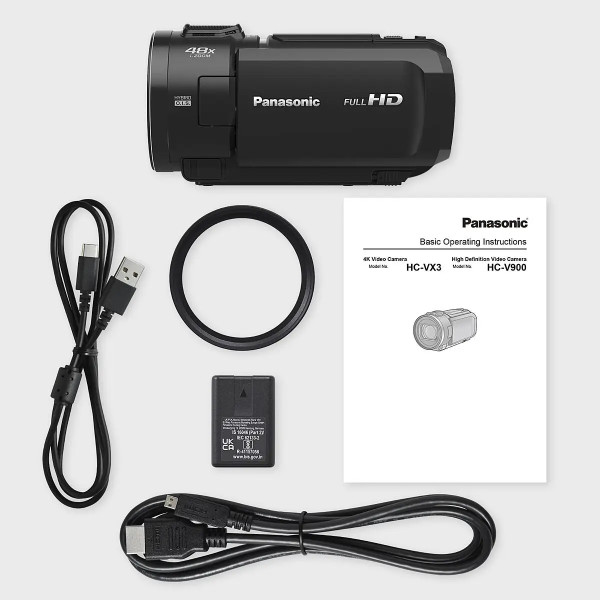 Фото - Видеокамера Panasonic HC-V900 Black (HC-V900E-K)
