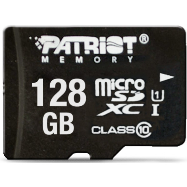 Фото - Карта памяти Patriot 128GB microSDXC C10 UHS-I LX + SD (PSF128GMCSDXC10)
