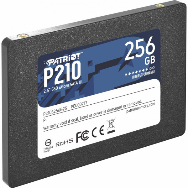 Фото - SSD-накопитель внутренний Patriot P210 256GB 2.5" SATAIII TLC (P210S256G25)