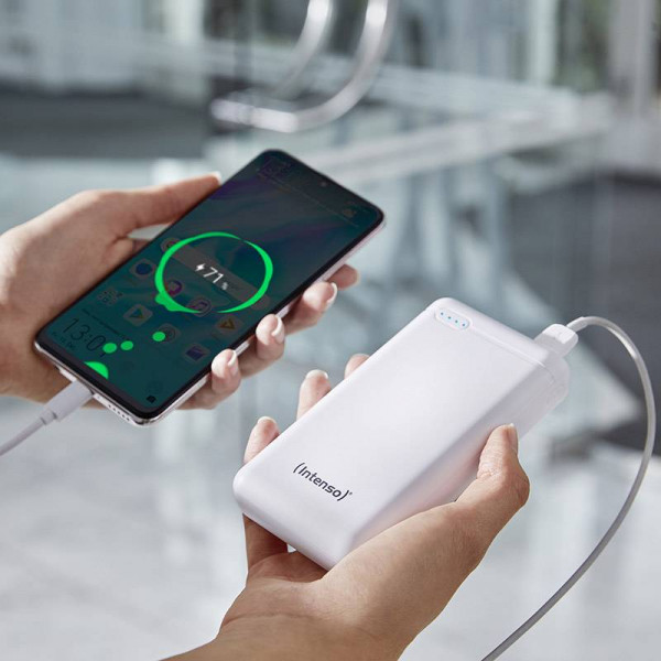 Фото - Батарея мобильная Intenso XS20000 3.1A 20000mAh, USB-C OUT White (7313552)