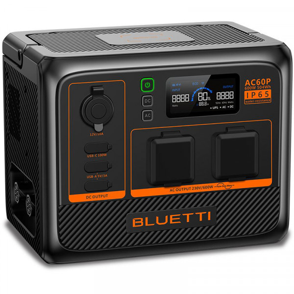 Фото - Зарядная станция универсальная Bluetti AC60P 504Wh 140000mAh 600W