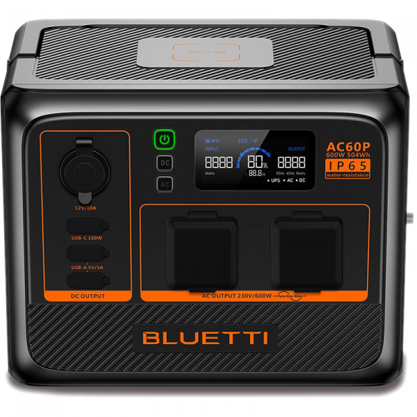 Фото - Зарядная станция универсальная Bluetti AC60P 504Wh 140000mAh 600W