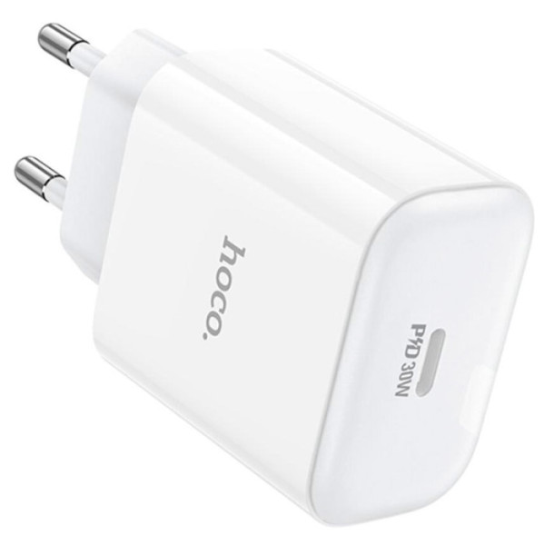Фото - Сетевое зарядное устройство HOCO C76A Pro PD30W charger White (6942007616300)