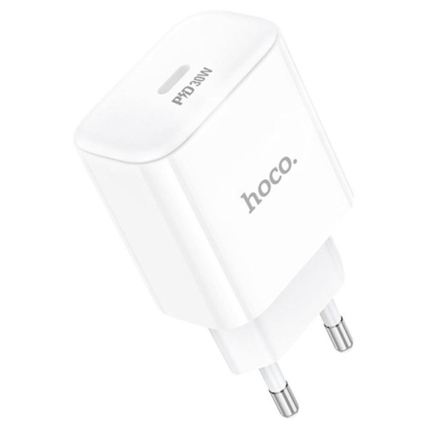 Фото - Сетевое зарядное устройство HOCO C76A Pro PD30W charger White (6942007616300)