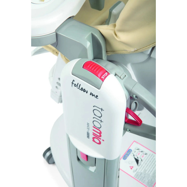 Фото - Стульчик-качалка для кормления Peg-Perego Tatamia Follow Me Latte (белый)