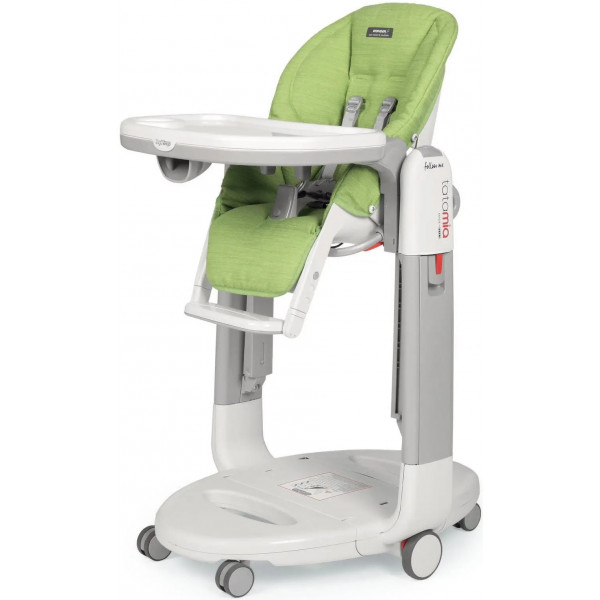 Фото - Стульчик-качалка для кормления Peg-Perego Tatamia Follow Me Wonder Green (IH02000001WD24)