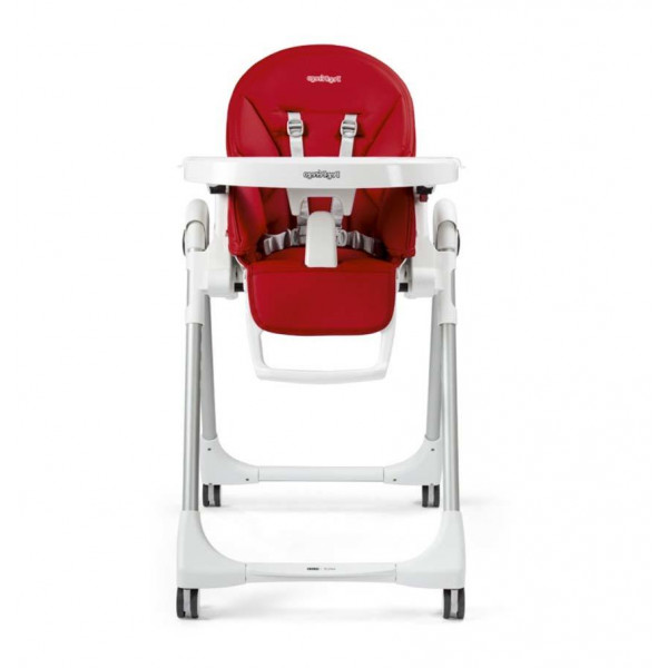 Фото - Стульчик для кормления трансформер Peg-Perego Prima Pappa Follow Me Fragola (красный)