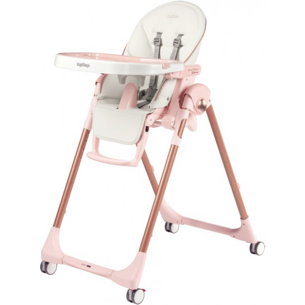 Фото - Стульчик для кормления трансформер Peg-Perego Prima Pappa Follow Me Mon Amour (розовое золото)
