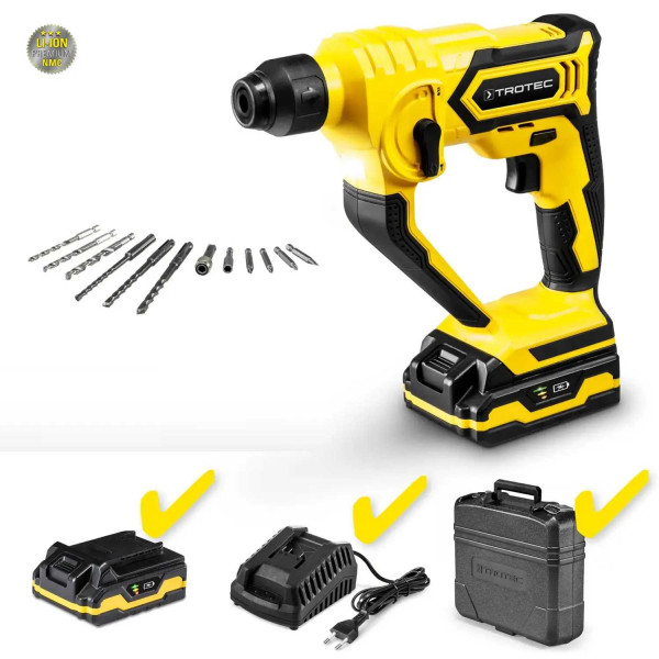 Фото - Перфоратор Trotec PRDS 10-20V + кейс (4415000201) Фото - Перфоратор Trotec PRDS 10-20V + кейс (4415000201)