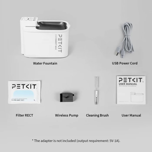 Фото - Смарт-поилка для животных PETKIT Eversweet Max Smart Pet Drinking Fountain White (P4115)
