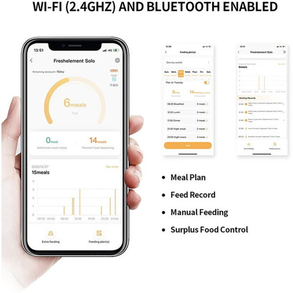 Фото - Смарт-кормушка для животных PETKIT Fresh Element Solo White (P570)
