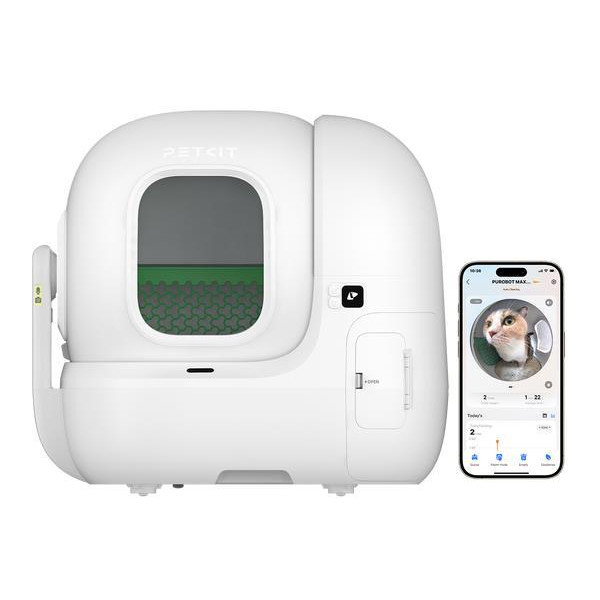 Фото - Смарт-лоток для животных PETKIT Purobot Max Pro With Cam Self-Clean (P9904)