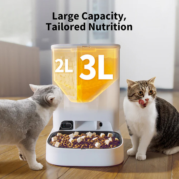 Фото - Смарт-кормушка для животных PETKIT YumShare Dual-hopper with Cam (P591)