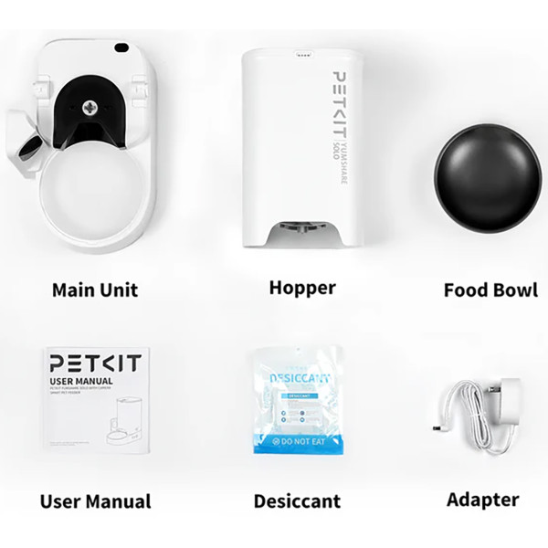 Фото - Смарт-кормушка для животных PETKIT YumShare Solo with Cam (P571)