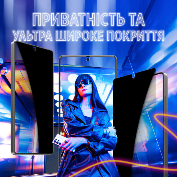 Фото - Защитное стекло для смартфона PanzerGlass Privacy Samsung Galaxy S25 Ultra | Ultra-Wide Fit (PG_SARPUWFG38488)
