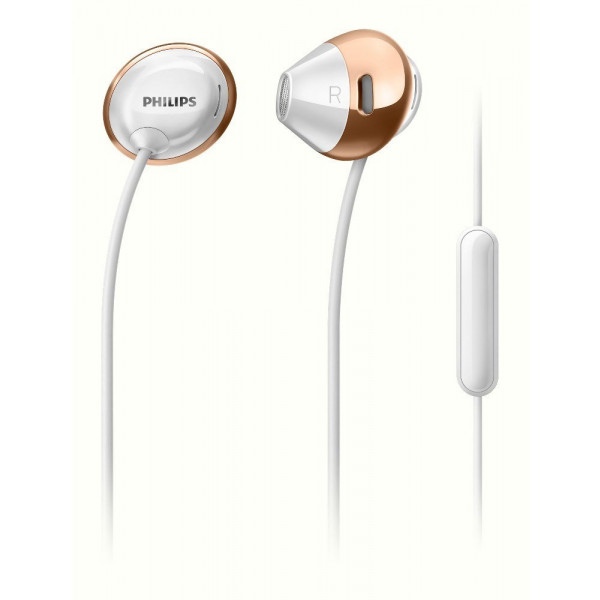 Фото - Наушники вкладыши Philips SHE4205WT Mic White