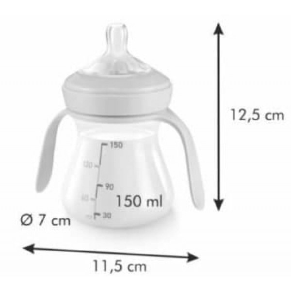 Фото - Поильник-непроливайка детский tescoma Papu Papi 150 мл Blue (667650)