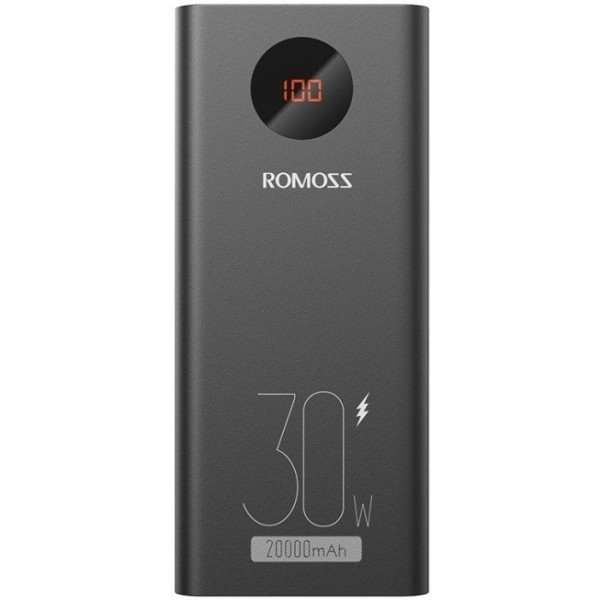 Фото - Батарея мобильная Romoss 20000mAh PEA20 30W Black (PEA20-192-2111H)