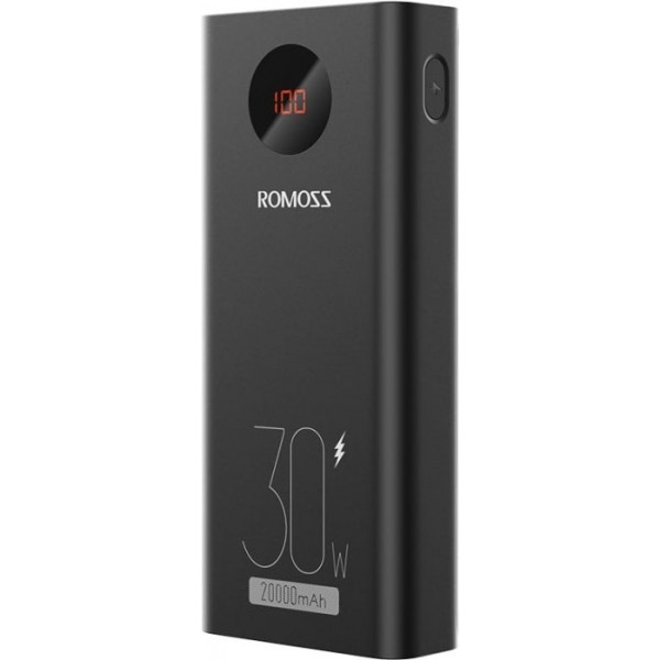 Фото - Батарея мобильная Romoss 20000mAh PEA20 30W Black (PEA20-192-2111H)