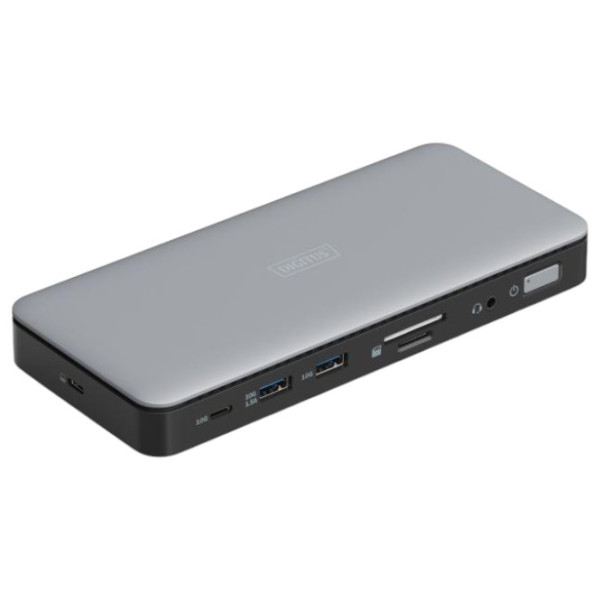 Фото - Док-станция Digitus USB-C > 2xHDMI/DP/2xUSB-A/USB-C/SD/MicroSD/RJ54/DC (DA-70917) Фото - Док-станция Digitus USB-C > 2xHDMI/DP/2xUSB-A/USB-C/SD/MicroSD/RJ54/DC (DA-70917)