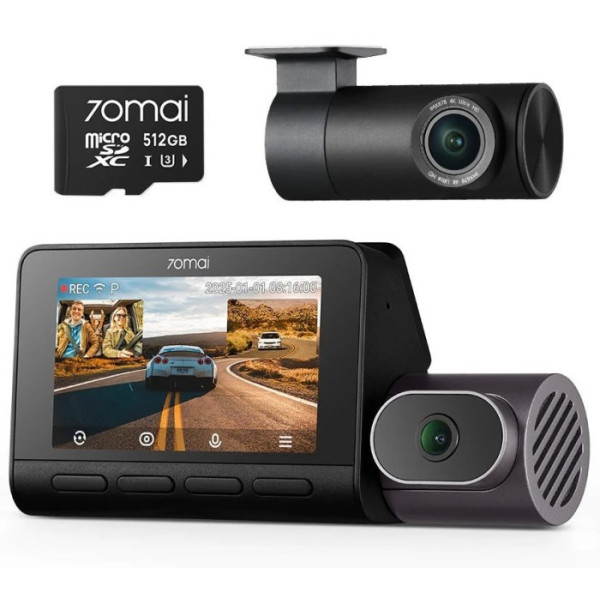 Фото - Видеорегистратор 70mai Dash Cam 4K T800-2 2562Gb Premium Set Фото - Видеорегистратор 70mai Dash Cam 4K T800-2 2562Gb Premium Set