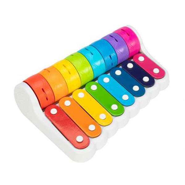 Фото - Ксилофон Fat Brain Toys Rock N' Roller Piano с колокольчиками (F281ML)
