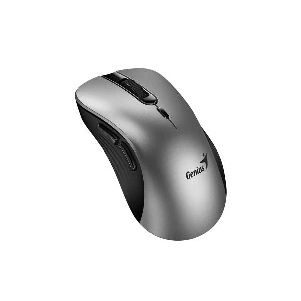 Фото - Мышь беспроводная Genius Ergo 8100S, Silent, AI, WL, серый (31030040404)