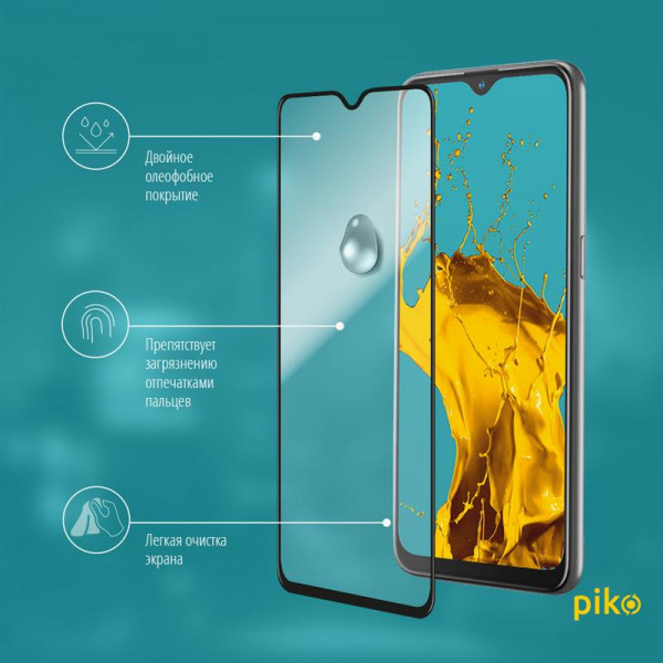 Фото - Защитное стекло для смартфона Piko Oppo A31 Black Full Glue 0.3mm 2.5D (1283126502781)