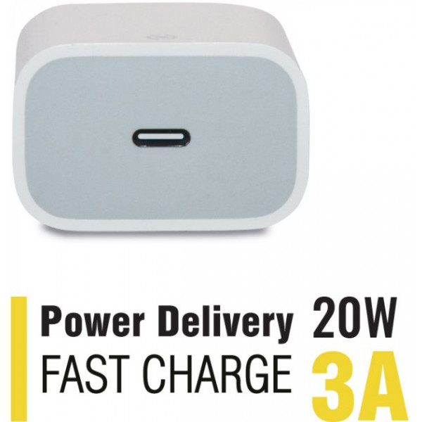 Фото - Сетевое зарядное устройство Piko TC-PD201 (1USBx3A) White (1283126521447)