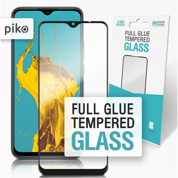Фото - Защитное стекло для смартфона Piko Xiaomi Redmi 9 Black Full Glue 0.3mm 2.5D (1283126503023)