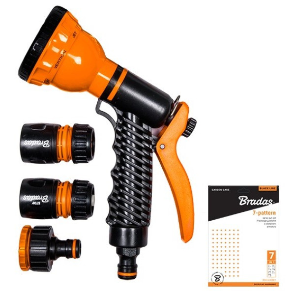Фото - Насадка для полива BRADAS 7 функций (ECO-4440SET)