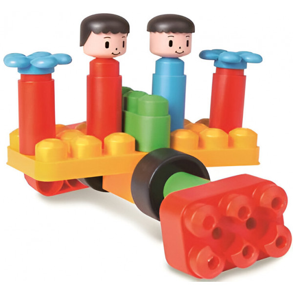 Фото - Пластиковый конструктор PolyM Игровая площадка 110 деталей (760011)