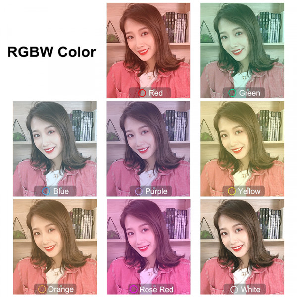 Фото - Набор для блогера Puluz USB RGBW LED Lamp 4.7'' PKT3049B + настольный штатив