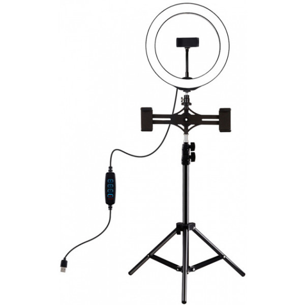 Фото - Набор для блогера Puluz USB LED Lamp 10'' PKT3053B  + штатив 1.1 м