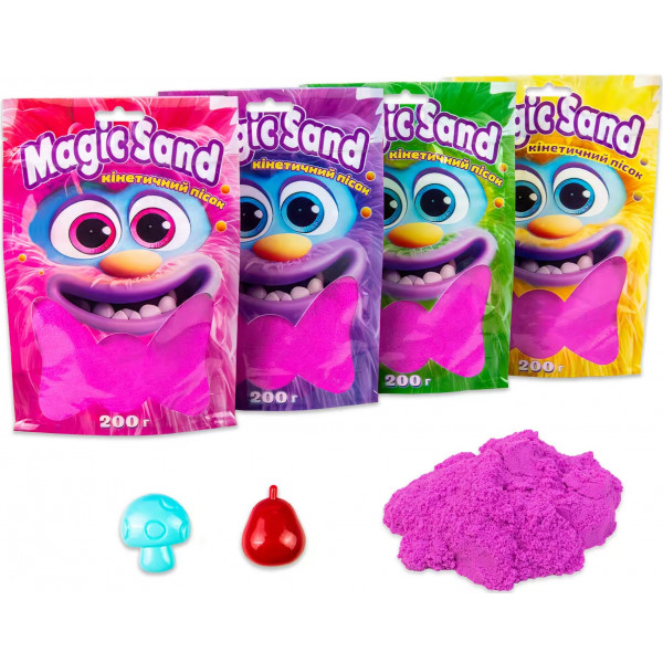 Фото - Кинетический песок Strateg Magic sand (39401-4)