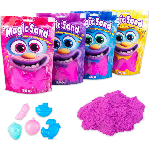 Фото - Кинетический песок Strateg Magic sand (39403-4)