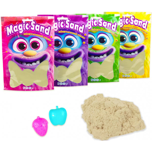 Фото - Кинетический песок Strateg Magic sand (39401-1) Фото - Кинетический песок Strateg Magic sand (39401-1)