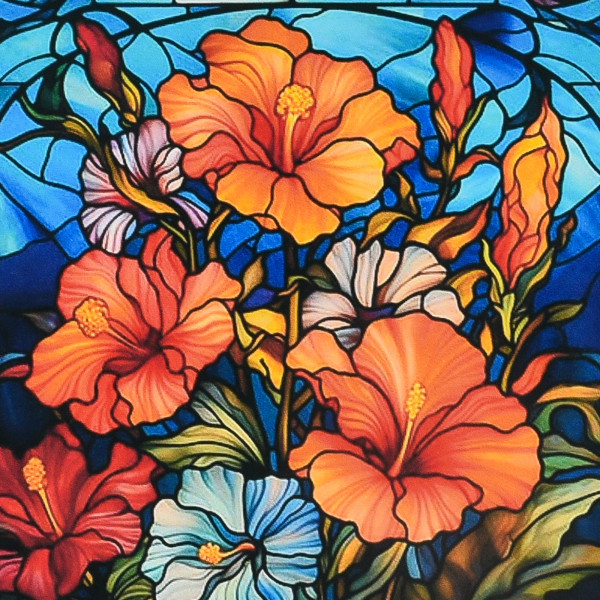 Фото - Алмазная живопись Strateg Цветочный калейдоскоп 30х30 см (DEEX16296)