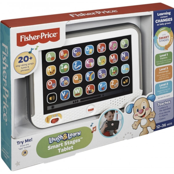 Фото - Интерактивный гаджет Fisher-Price Умный планшет с технологией Smart Stages (укр.) (FBR86)