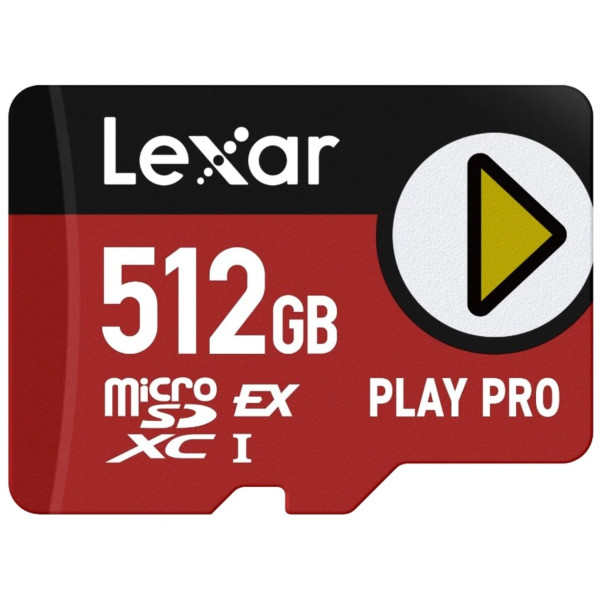 Фото - Карта памяти Lexar MICRO SDXC 512GB UHS-I PLAY (LMSXPS0512G-BNNNG)