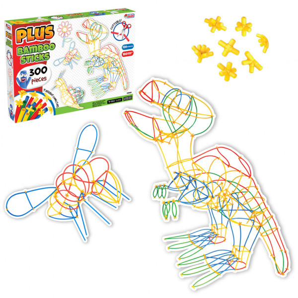 Фото - Пластиковый конструктор dede Природа 300 шт. (03680)