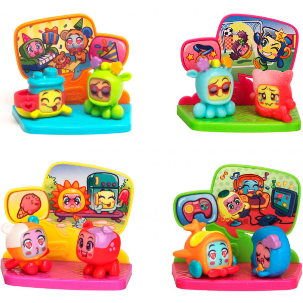 Фото - Набор игровых фигурок Moji Pops S1 – КОРОБОЧКА ПРИКЛЮЧЕНИЙ (2 фигурки, сцена)(PMP1D612IN00)